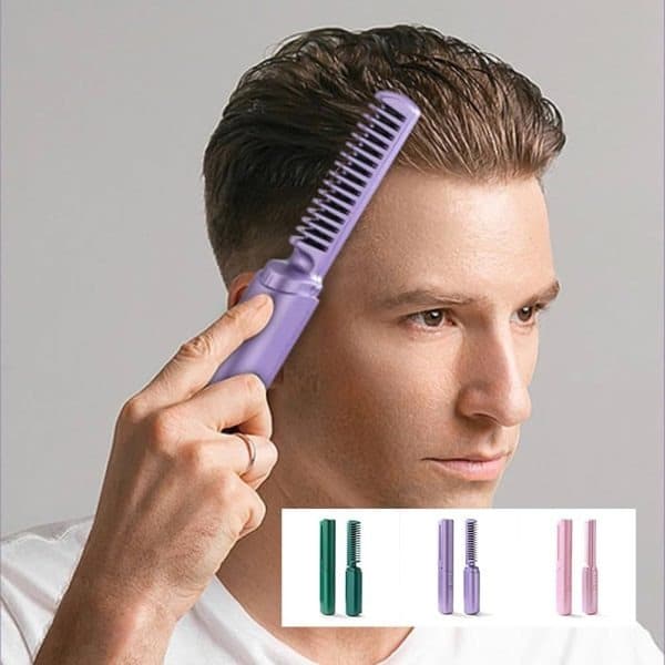 rechargeable hair comb 2 in 1 (random color) rechargeable hair comb 2 in 1 (random color)