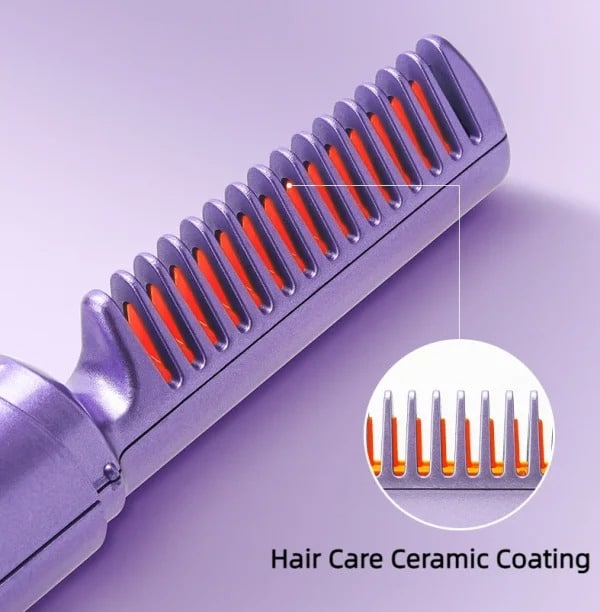 rechargeable hair comb 2 in 1 (random color) rechargeable hair comb 2 in 1 (random color)