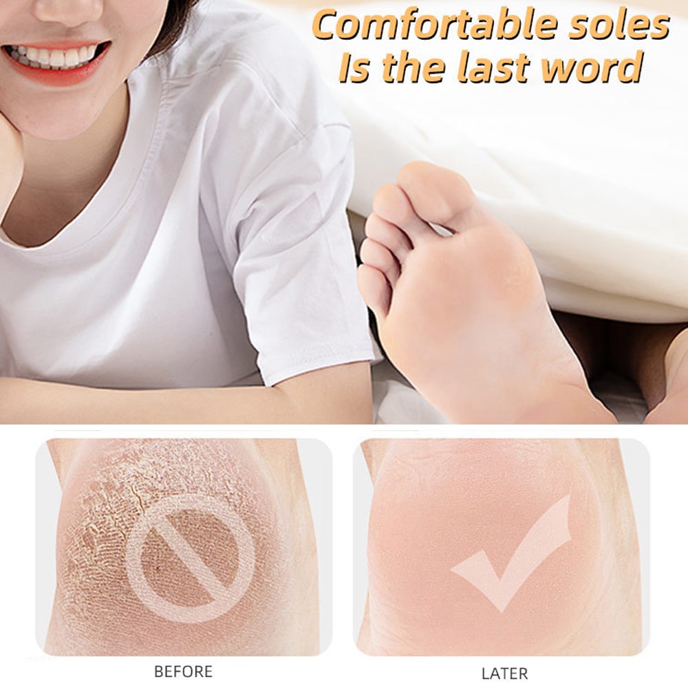 moisturizing anti crack silicone socks for heal cracks and pain relief moisturizing anti crack silicone socks for heal cracks and pain relief