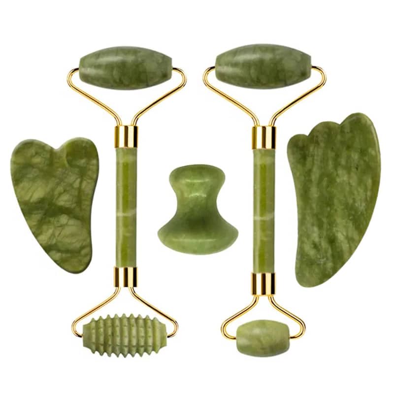 face massager roller natural jade stone face massager roller natural jade stone