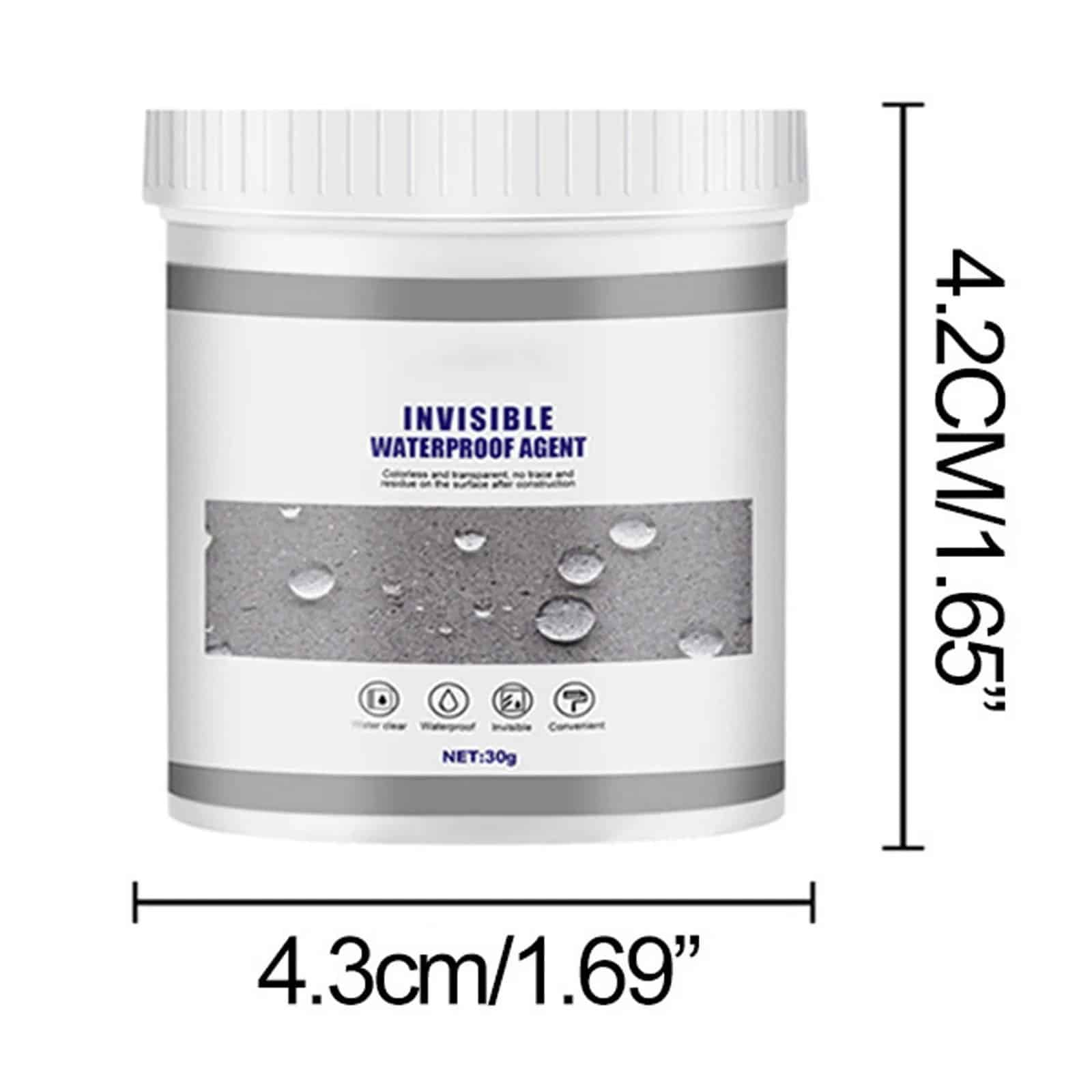 invisible waterproof agent, super strong invisible waterproof anti leakage agent, instant 300g with brush invisible waterproof agent, super strong invisible waterproof anti leakage agent, instant 300g with brush